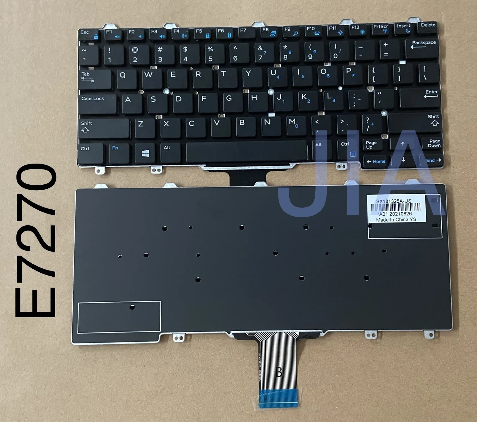 Keyboard For DELL Latitude280 7380 E5250 E7270 E5270 E7250 3150 3160 3165 12-5000 5280 7350 5290 5250