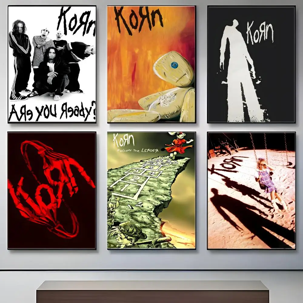Industrial Metal K-Korn Poster Crease Free Waterproof Durable All Space Wall Decor