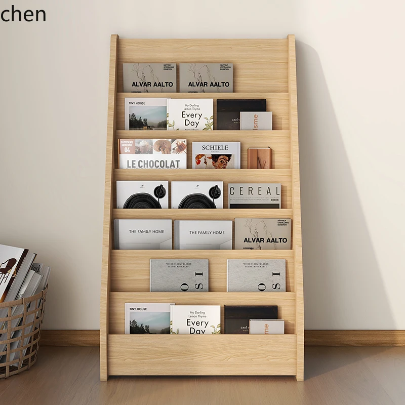 DSA  Magazine Display Rack Floor Standing Book and Newspaper Rack Flyer Holder Book and Newspaper