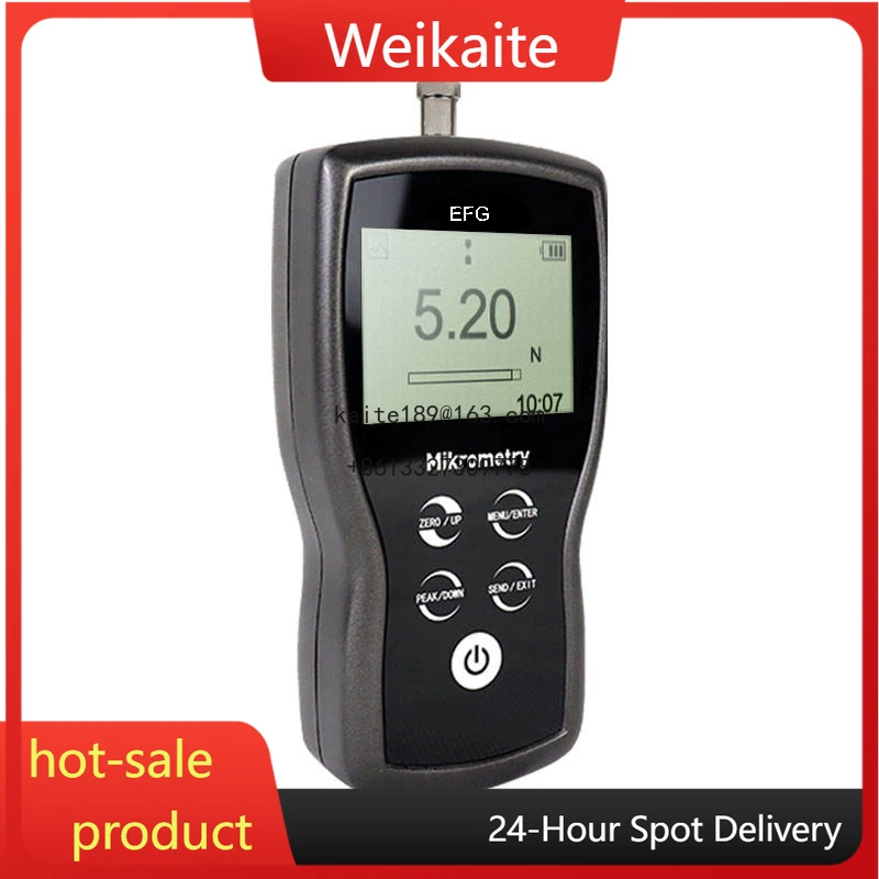 

Portable Force Physical Measuring Instruments High Precision Handheld Small Digital Dynamometer Force Gauge for Push and Pull