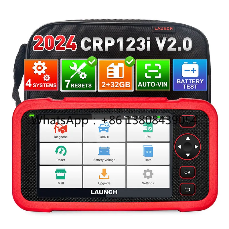 New Arrival CRP123I V2.0 Multi System Diagnostic Tool for All Cars Creader Elite OBD2 EOBD Scanner Software Lifetime Free