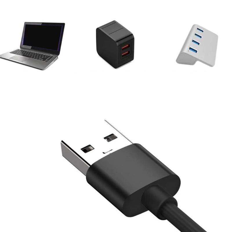 652F USB2.0 to Type C Female Adapter Cable Convert Type C to USB for Charging and Data Transfer Type C Cable