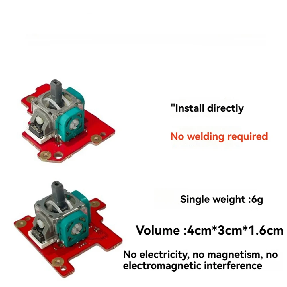 RECOMENDAR】L/R Joystick for Ally X / Ally X 3D Analog Thumbstick Upgrade Anti-Drift Thumb Stick Repair Part