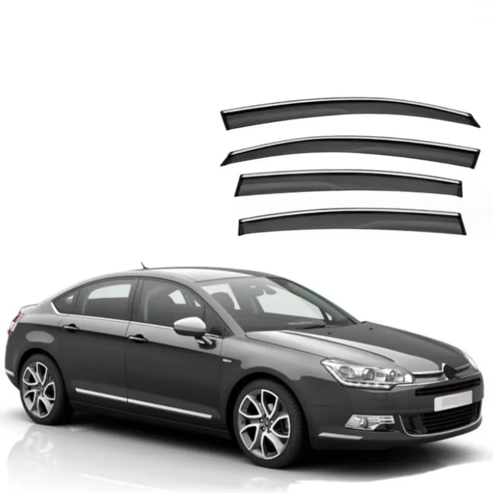 Window Visor Rain Exterior Part Body Kit Accessories For Citroen Citro_n C5 2008 2009 2010 2011 2012 2013 2014 -2021