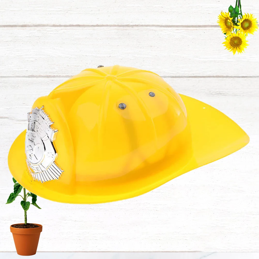 

Children's Fire Safety Childs Fireman Hat Play for Toy Firefighter Kid Cosplay Kids Firemans Helmets Childrens