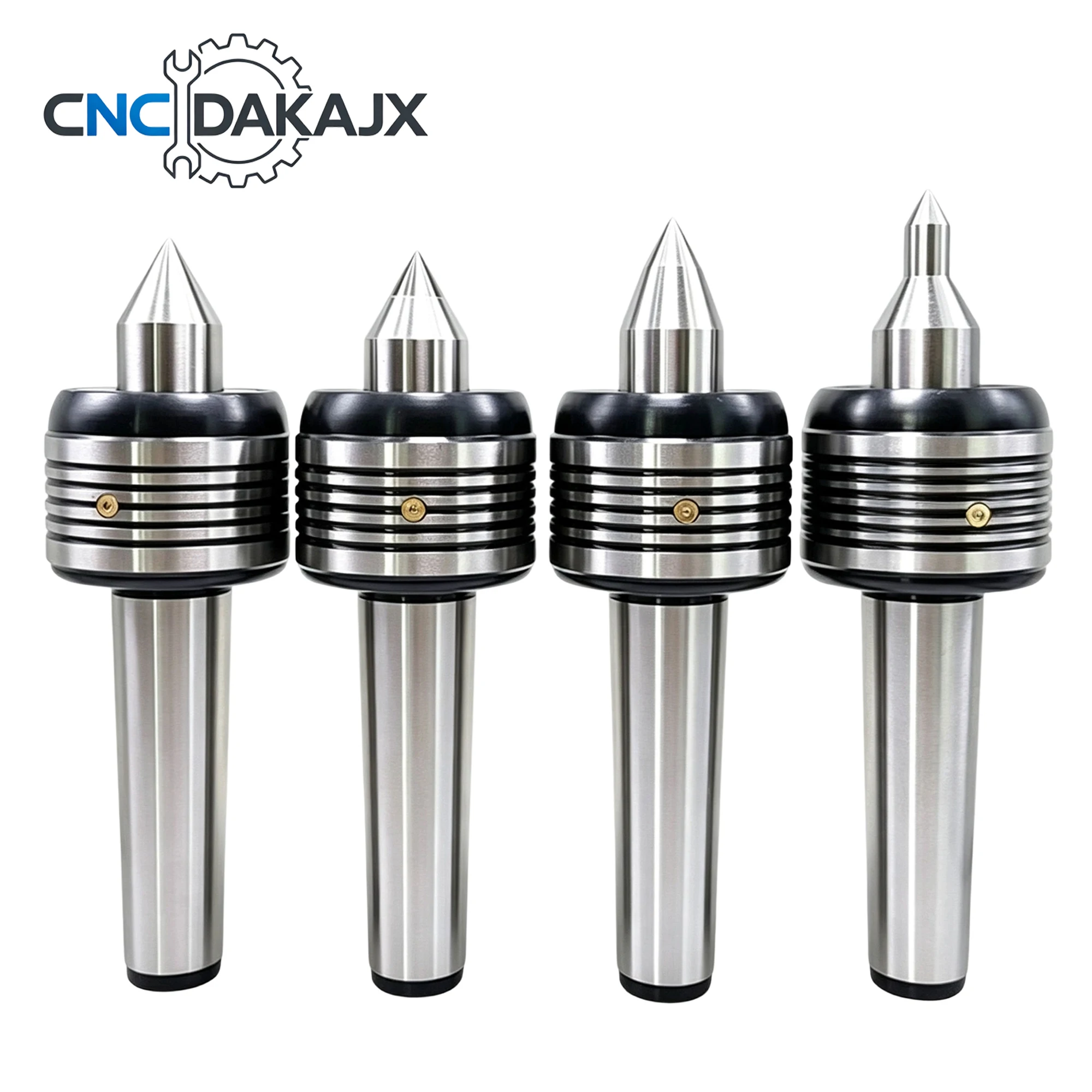 MT2 MT3 MT4 MT5 Morse Taper Live Center Double Cone Head Rotary Center For CNC Lathe Turning Machining Center