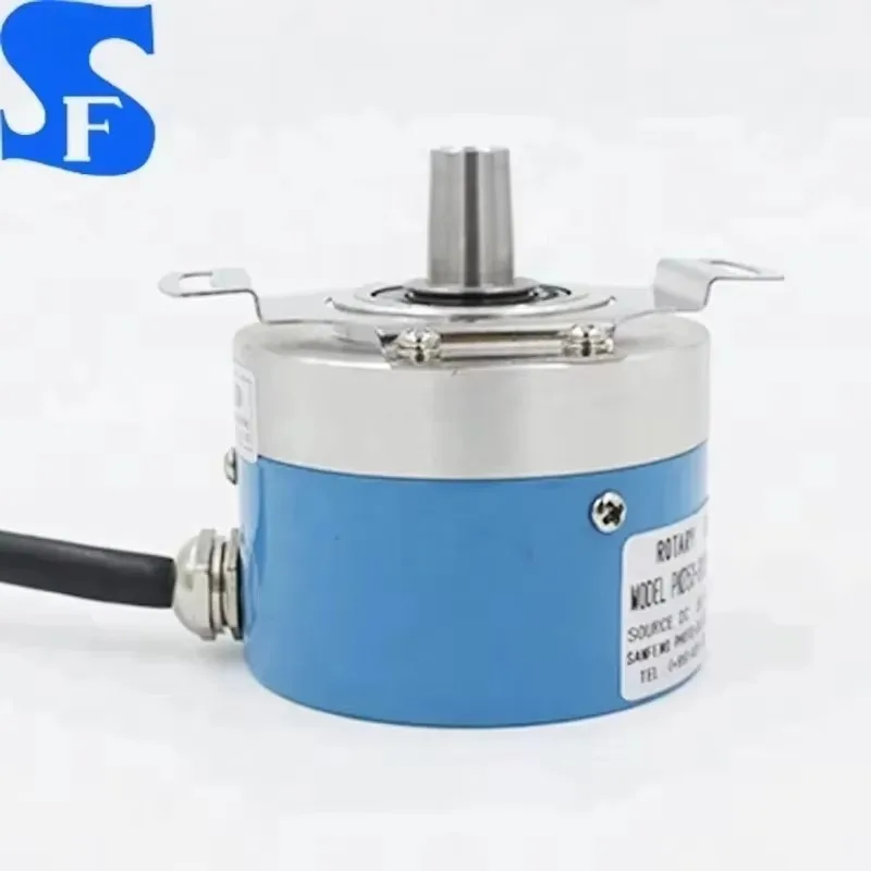 Electric Elevator Using Tapered Hollow Shaft 8192 PPR Rotary Encoder