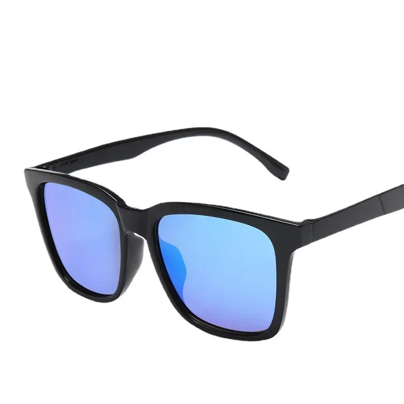 New fashion trend sunglasses Korean classic men's square coating film sunglasses men cartier glasses oakley sunglasses for men