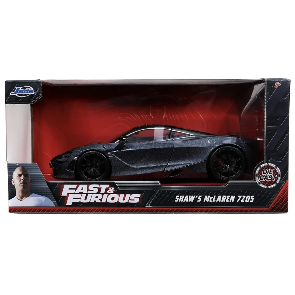 

Jada Toys Fast & Furious Presents: Hobbs & Shaw Hobbs' 1:24 McLaren 720S Die-cast Car Toy for Kids and Adults