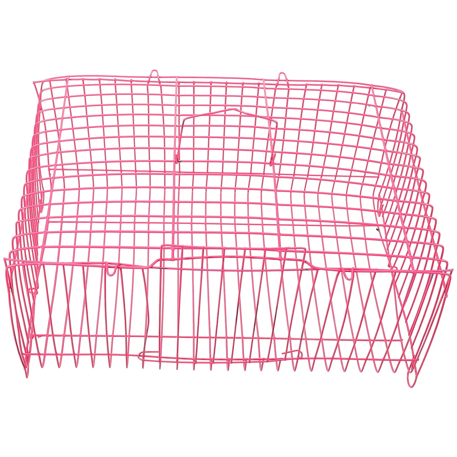 

Pet Parrot Cage Outdoor Portable Wire Bird Cage Handheld Metal Travel Carrier for Parakeets Budgies Pet Bird Carrying