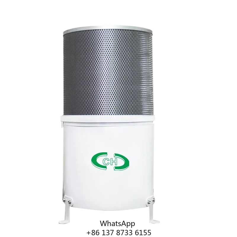New Compact Wall-Mounted Centrifugal Oil Mist Collector 300-2000m/h Airflow 0.12-0.75kw Motor For Small Machine Shops