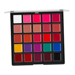 25 Colors lipsticks palette Matte Cosmetics Moistening Lip Gloss Palette for Women Teenager