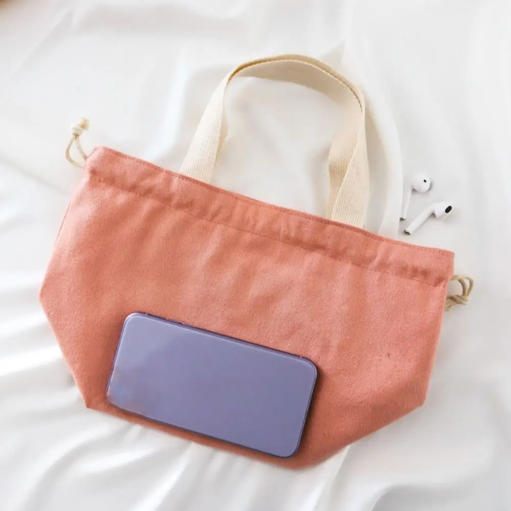 Kawaii Drawstring Storage Bag Solid Color Large Capacity Portable Toiletry Bags Coin Purse Make Up Pouch Bag Small Item Pouch