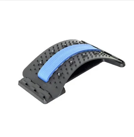

2025 NEW Magnetic Therapy Back Stretcher Multi-Level Adjustable Massager Waist Neck Fitness Lumbar Cervical Spine Support Pain R