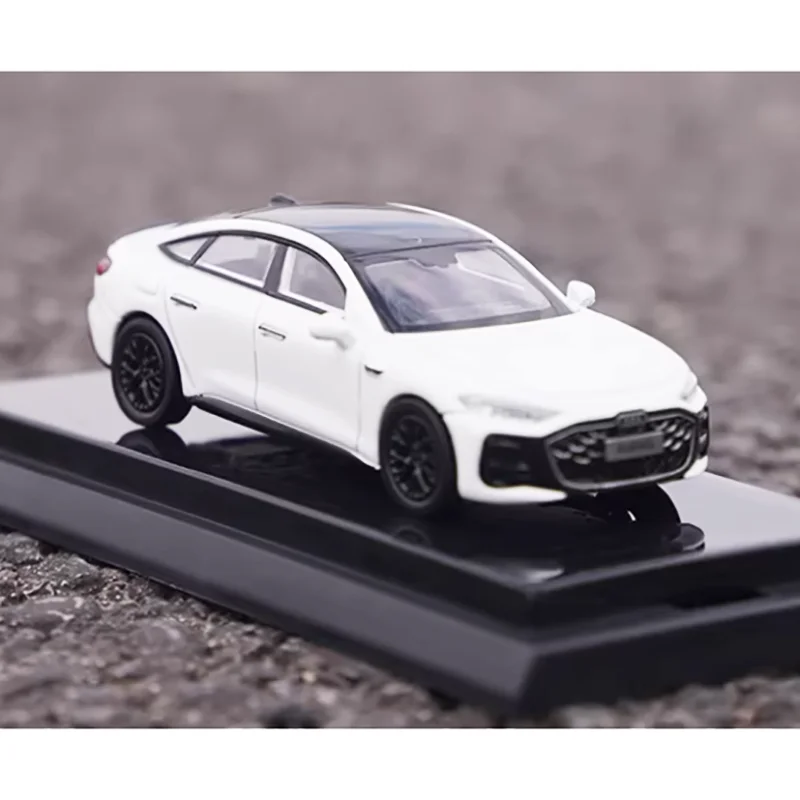 Modelo de Coche A5L Q6 de Aleación a Escala 1:64, Producto Terminado, Juguete de Simulación, Colección, Regalo, Exhibición Estática