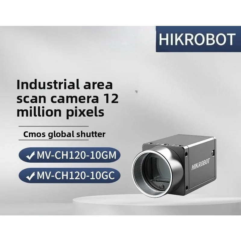 HIKROBOT Hikvision Robot CH Series Industrial Area Array Camera MV-CH120-10GM MV-CH120-10GC 12 Megapixel Camera Gigabit Ethernet