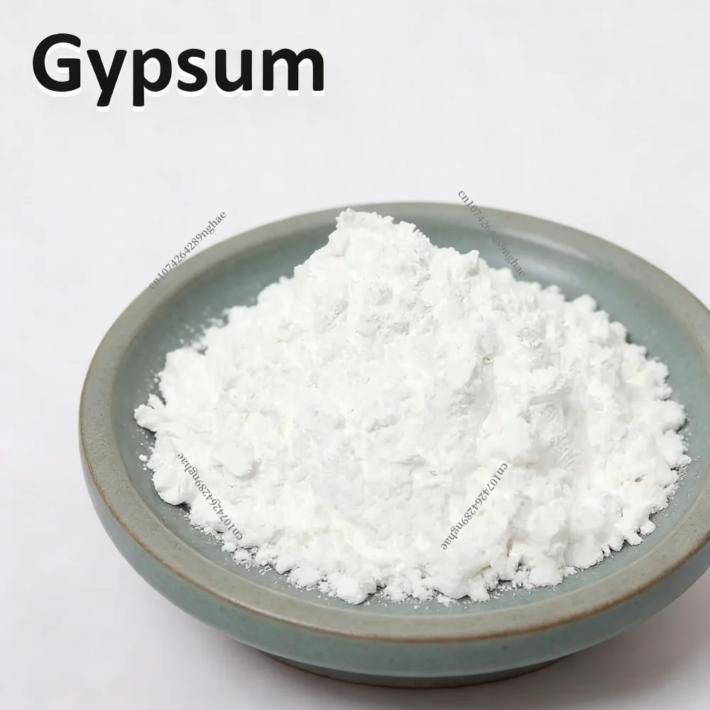 Coagulantes para tofu: Coagulantes de yeso en polvo Terra Alba que cambian el nivel de pH