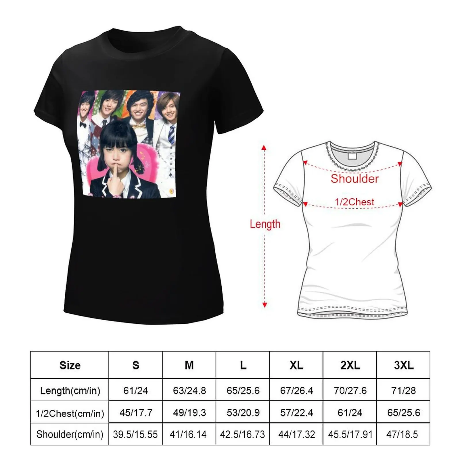 Boys OVER flowers T-Shirt korean fashion summer tops graphics plus size tops t-shirts for Women pack