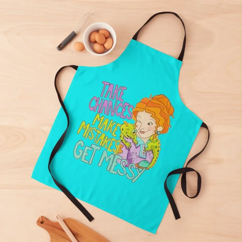 

Ms Frizzle Apron Custom Women Kitchen'S Apron