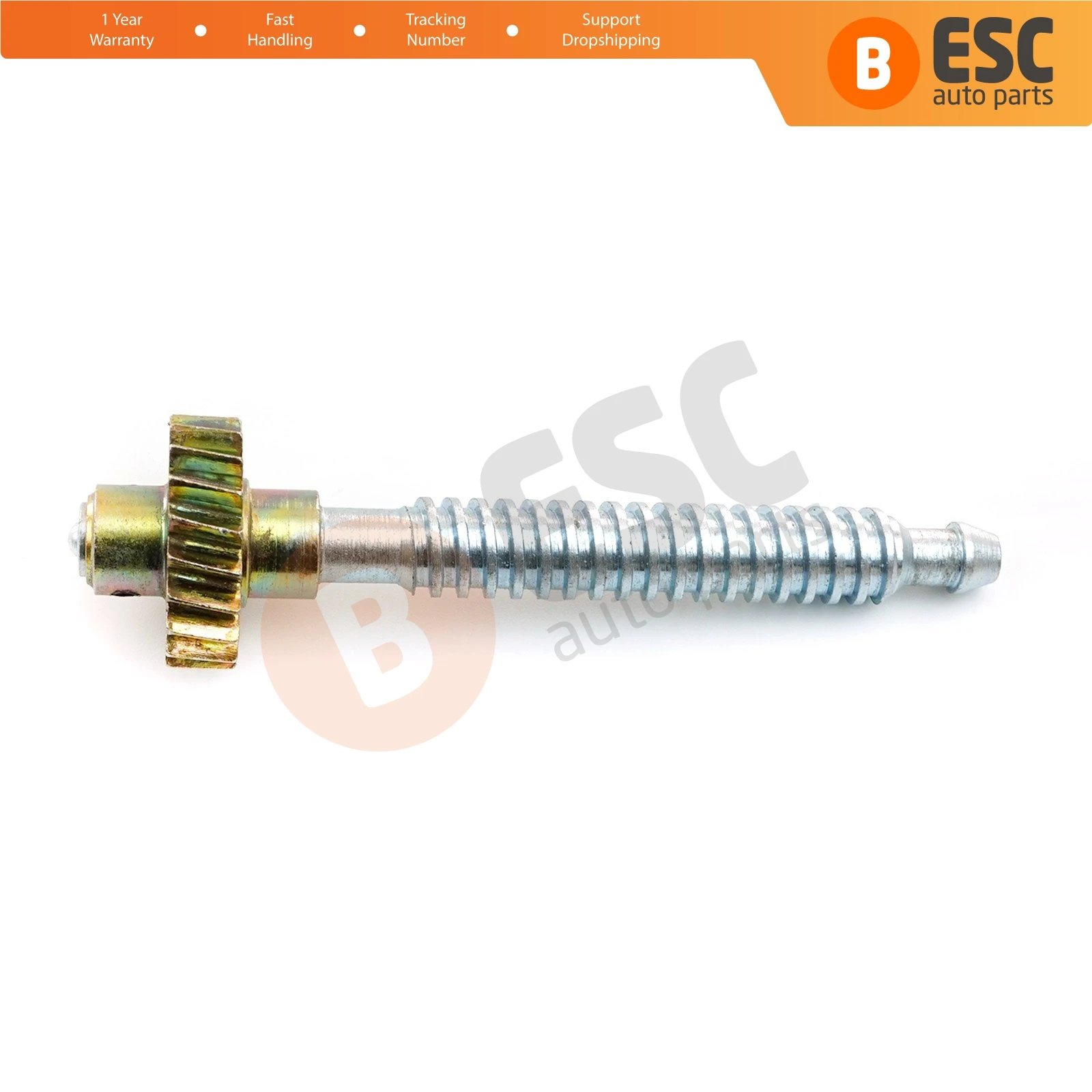 ESC Auto Parts EGE568 Seat Height Adjuster Motor 5609510 Repair Gear 11 cm Axis for Ford Mondeo Galaxy S-Max Jaguar