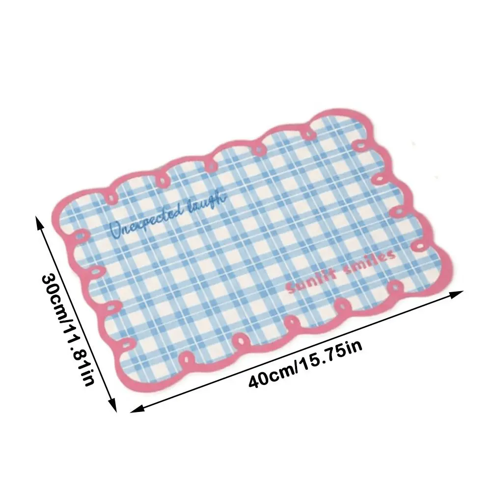 New Dopamine Placemats Water-Absorbing Anti-slip Table Mat Heat Insulation Oil-Absorbing Coaster Table Decoration Accessories - view 6