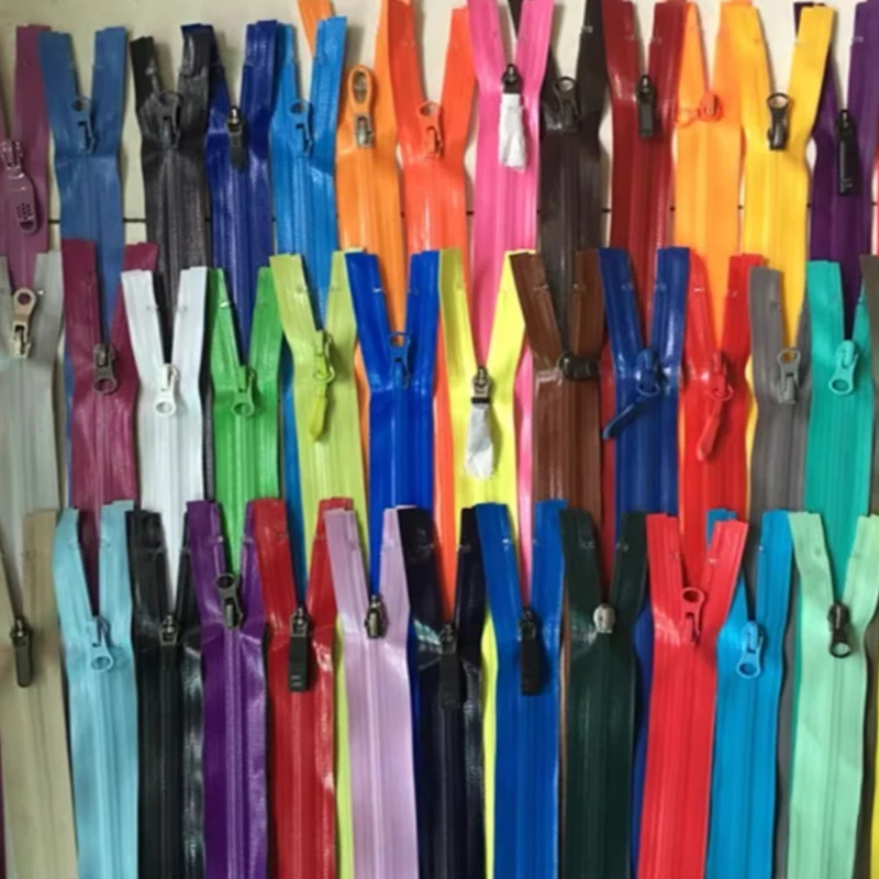5# 70 To 75cm YKK Waterproof Zipper Impermeables Single Open Black White Grey Orange Ski Jacket Repair Tailor Sewing Accessories