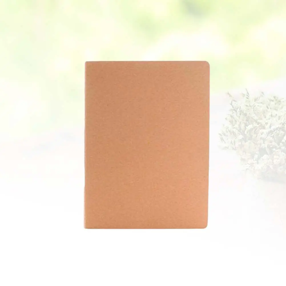 

18Pcs Blank Notebook Kraft Paper Travel Journal Notepad Retro Style Diary Book for Writing Drawing Sketching Creative Ideas