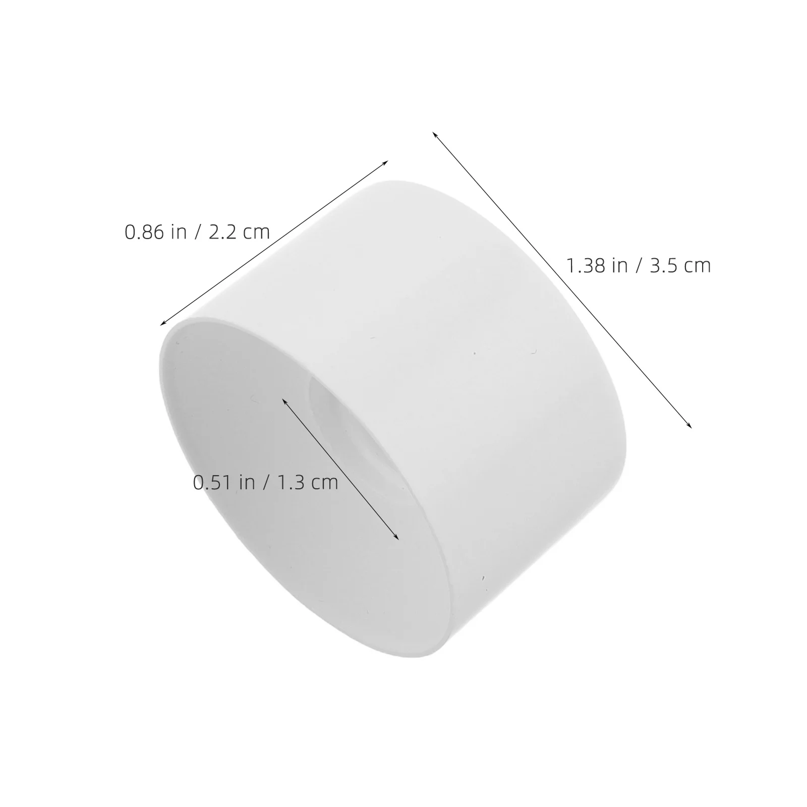 100 قطعة أغطية زجاجات غسل الوجه مانعة للتسرب غطاء الوجه معجون الأسنان توبر قبعات الحمام موزع قابلة لإعادة الاستخدام معجون الأسنان غطاء توبر #3