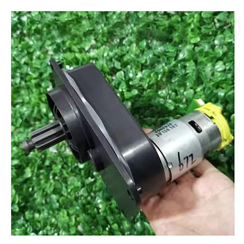 7-Character 775 DC Geared Motor Dechang High-power Geared Motor Big Shaft Mute New Gear Reducer