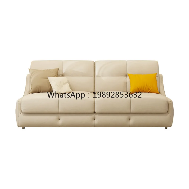 LYY Nordic High-End Sofa Bed Foldable Dual-Use Bed for Living Room Small Apartment Single and  Multi-Functional Bed New Model