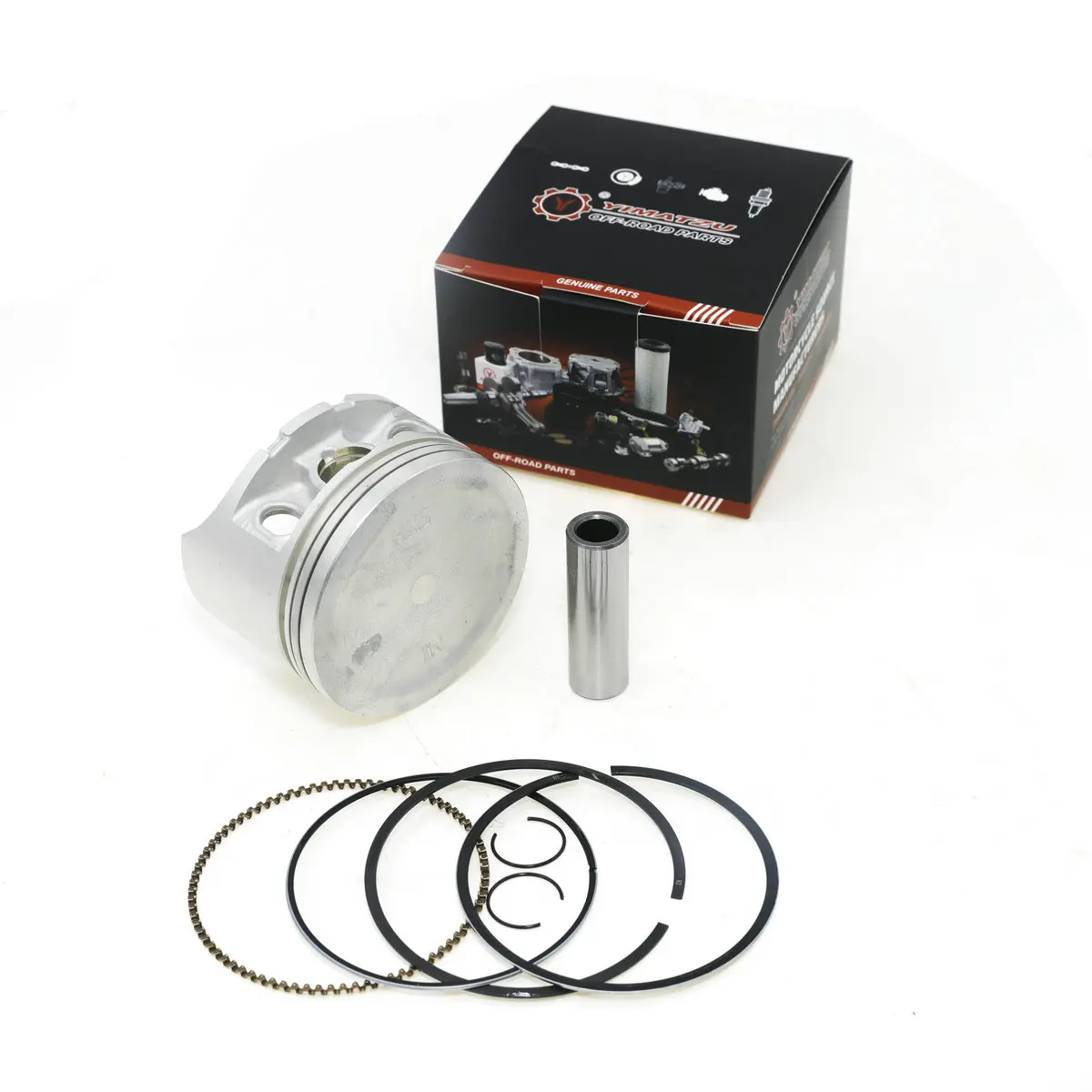 

YIMATZU ATV Quad Запчасти Поршень двигателя и комплект колец для Honda Fourtrax 300 TRX300 1988-2000 13101-HC4-000