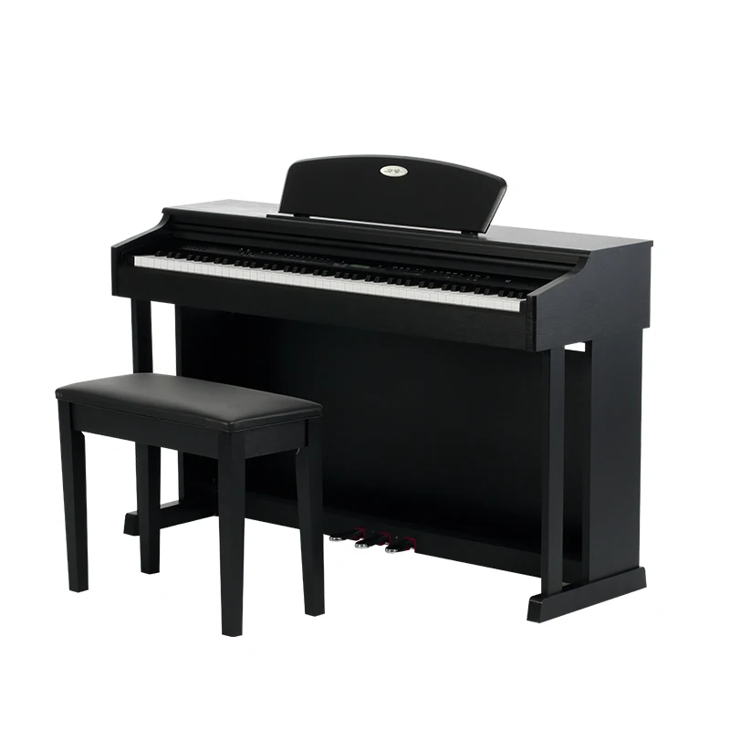 Hooqu プロフェッショナル電子木製ピアノ 88 グレードハンマーアクションピアノキーボードデジタルピアノ