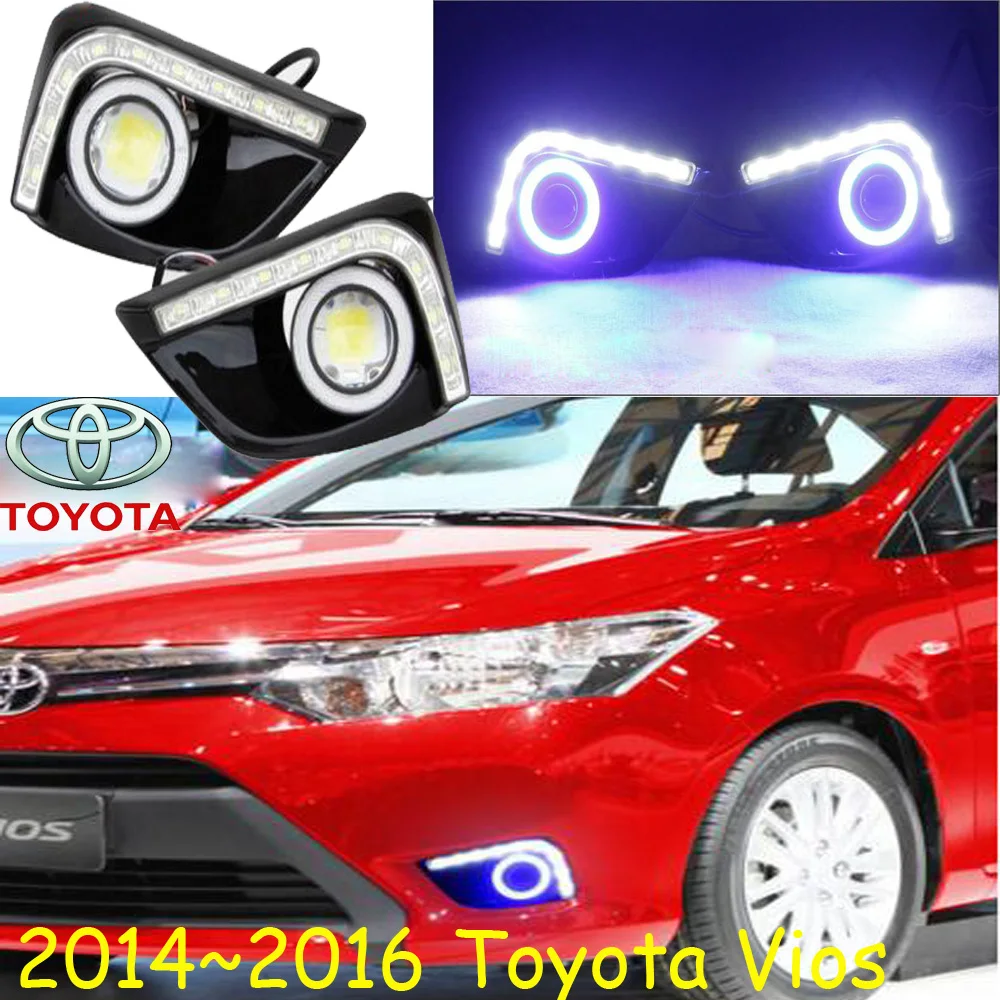 2014~2016 Vios fog light,Free ship!Vios headlight,camry,Hiace,tundra,sienna,yaris;Vios day lamp