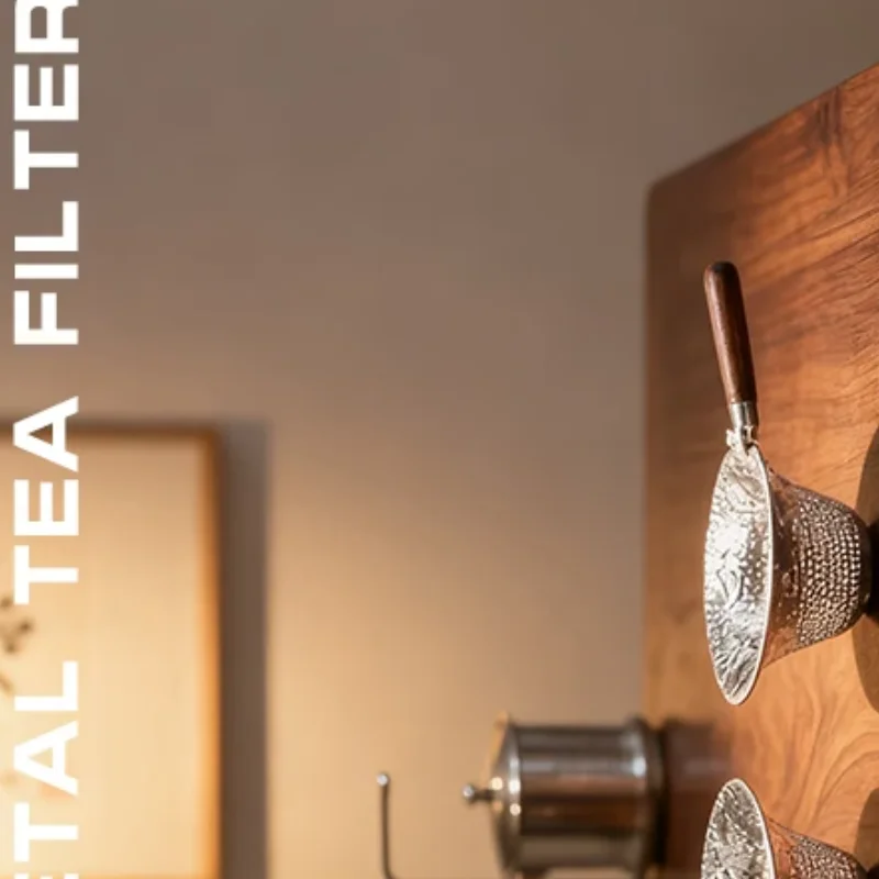 شبكة معدنية مصفاة شاي الفولاذ المقاوم للصدأ تصفية غربال Teaware الدانتيل الشاي استنزاف مفيدة الشاي Infusers اكسسوارات المطبخ
