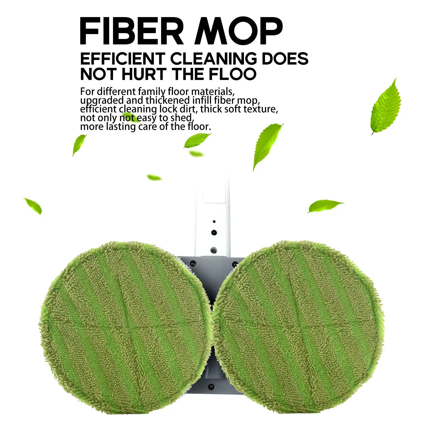 Substituição Pad para Cordless elétrica Rotary Mop, Sweeper sem fio, Scrubber Pad Incluindo 8