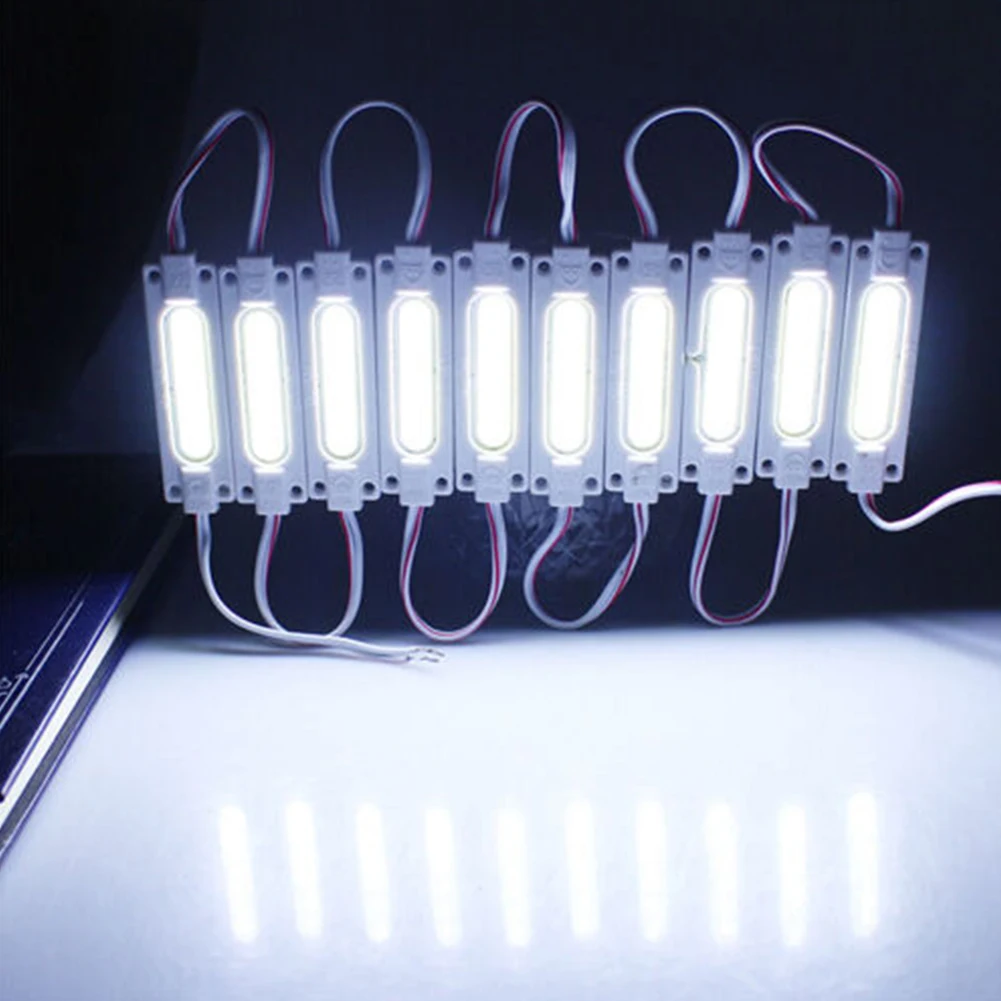 String Lights Led Module Home Anti-static COB DC 12V Fireproof IP65 Injection LED Module Light Lamp Superbright