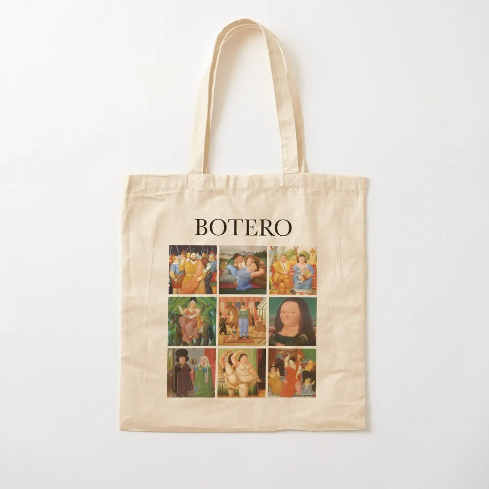 

Botero - Collage Tote Bag Shopper bag Women's handbag shoping bag reusable shopping