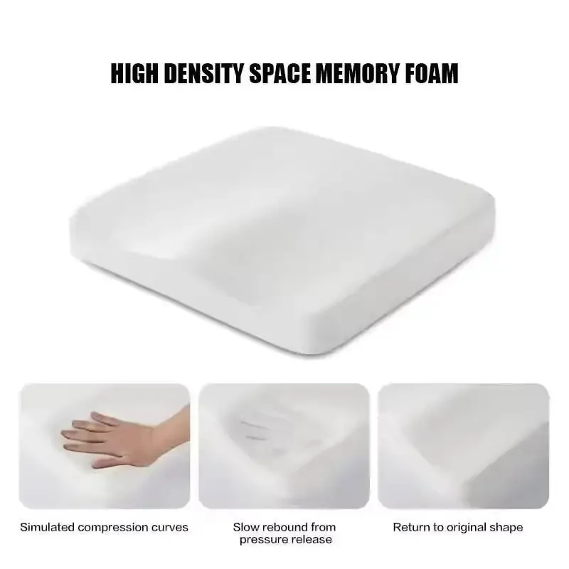 Office Chair Support Butt Ergonomics Relieve Stress Memory Foam Coccyx Pain Car Seat Cushion Memory Foam Cushion Tailbone Pillow
