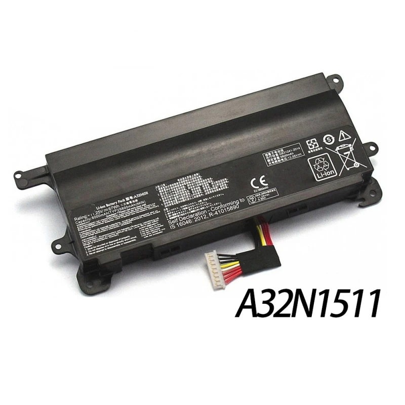 Bateria do Portátil para Asus Rog Rog G752 G752v G752vt G752vy G752vl G752vm Gfx72 Gfx72v Gfx72vt A32lm9h A32n1511