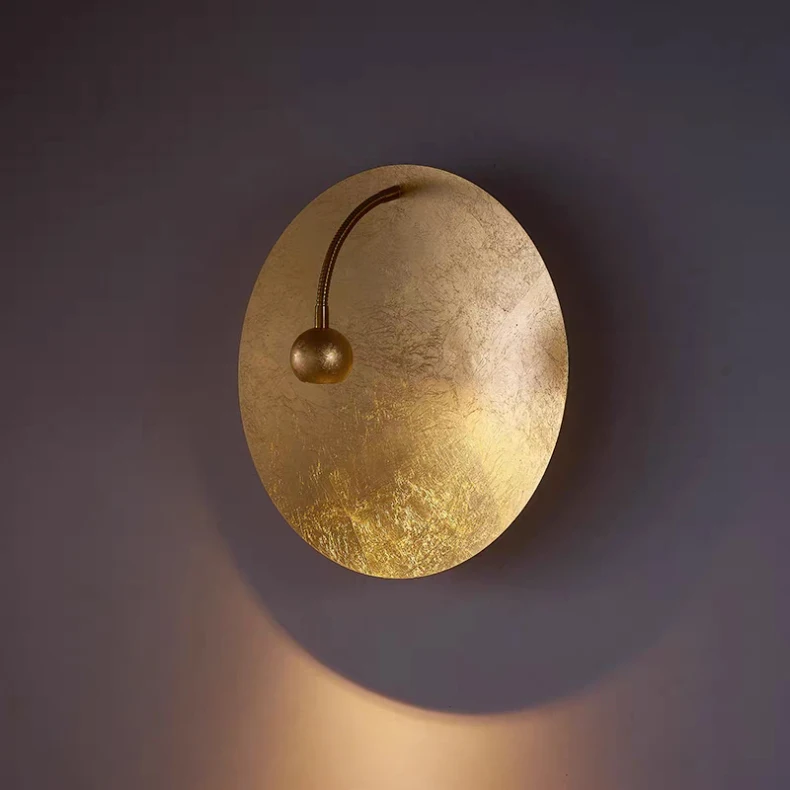 Atmosphere LED Wall Light 3000K Gold Metal Art Deco