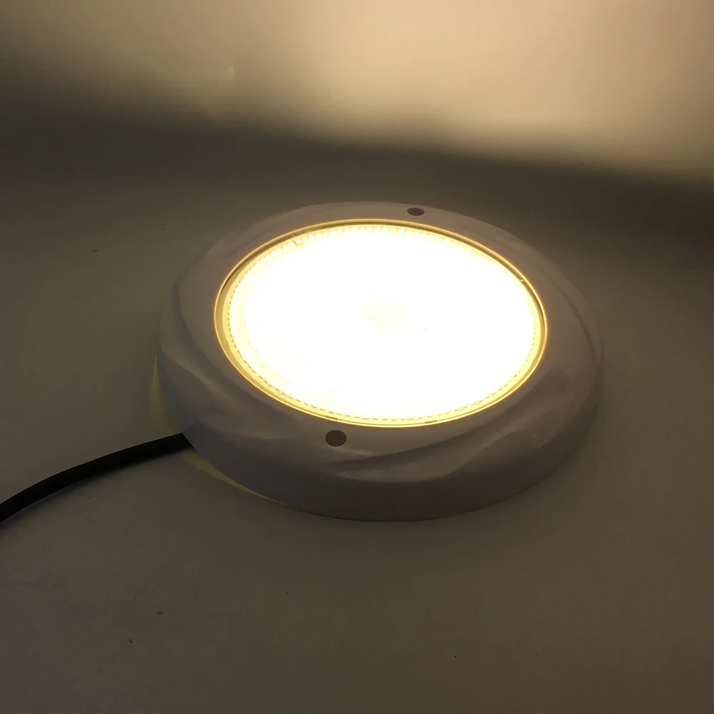 

Wall Mount RGB LED Light 18W 24W 30W 35W 42W 12V Underwater Spot Plastic Resin Filled IP68 Warm White Blue Color