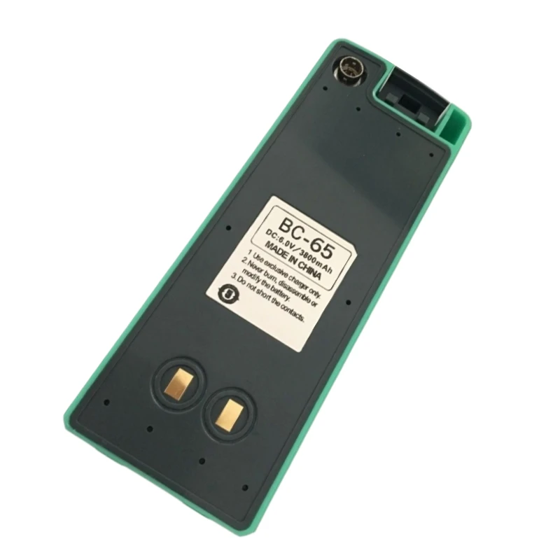 BC-65 6.0 فولت 3800 مللي أمبير بطارية لنيكو NPL-352C DTM-352/332/350/452C/352CNPR-352C/362/452C جودة عالية إجمالي بطارية المحطة