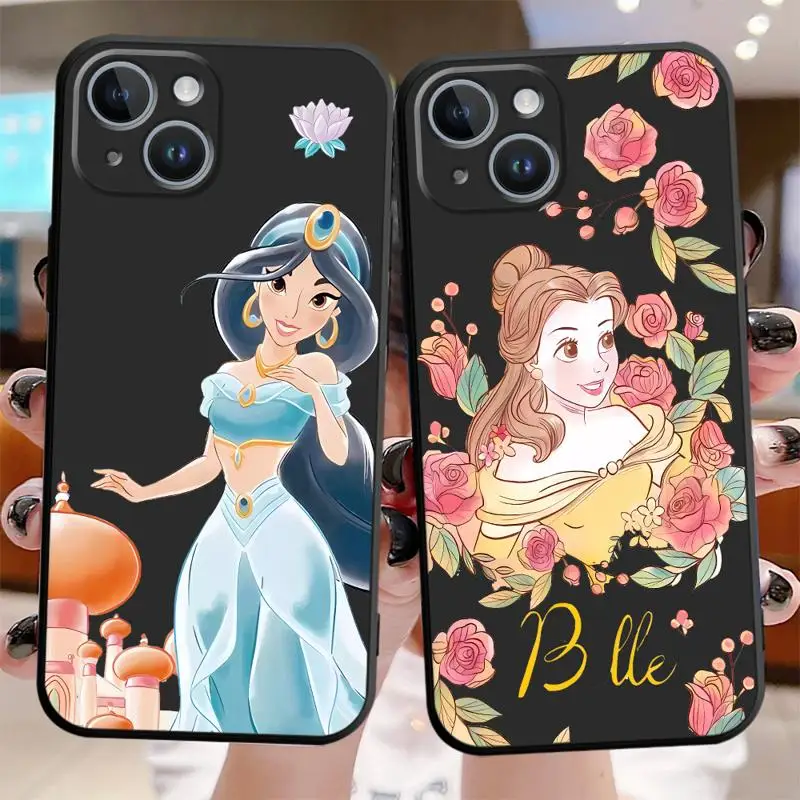 Jasmine Belle Mulan Ariel Phone Case for Honor 8X X9a X9 X8a X8 X7a Magic5 90 70 for Moto S30 X30 Pro X40 Edge 40 30 20 Cover