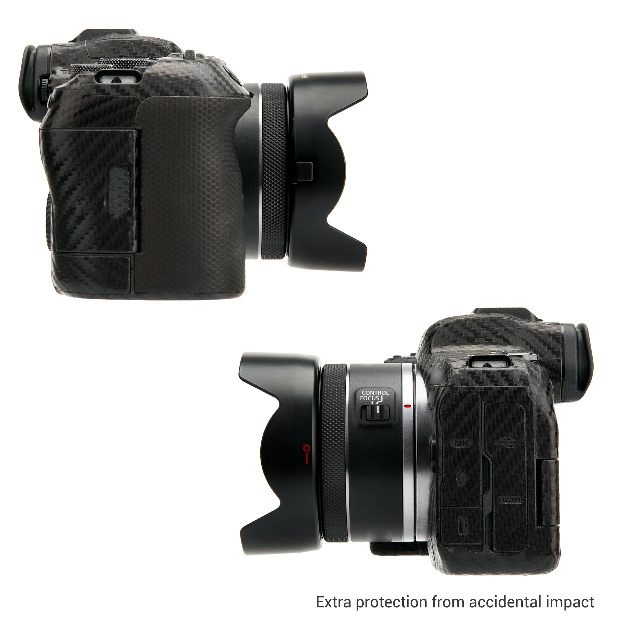 JJC реверсивная бленда объектива адаптер кольцо совместимое с Canon RF 50 мм f/1,8 STM объектив Заменяет Canon фотокамера аксессуары для объектива