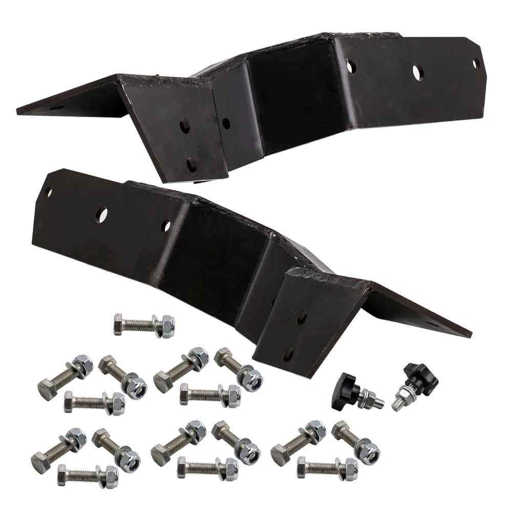 1 Pair Rear Frame C Notch Kit For Chevrolet C10 GMC Pickup Truck 1963-72
