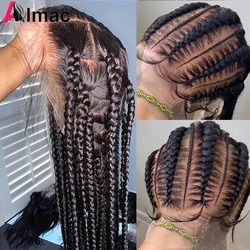 Full Lace Wig Human Hair Pre Plucked Straight Transparent Lace Frontal Wig For Black Women Indian Remy Hair 10-24 Inch