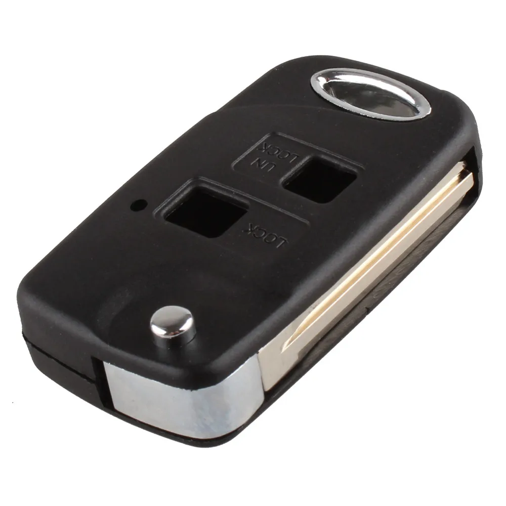 

WFMJ для Toyota RAV4 Avalon Echo Prado Tarago Camry Tarago TOY43/TOY47 TOY48 2-кнопочный чехол для дистанционного ключа автомобиля, чехол для ключа