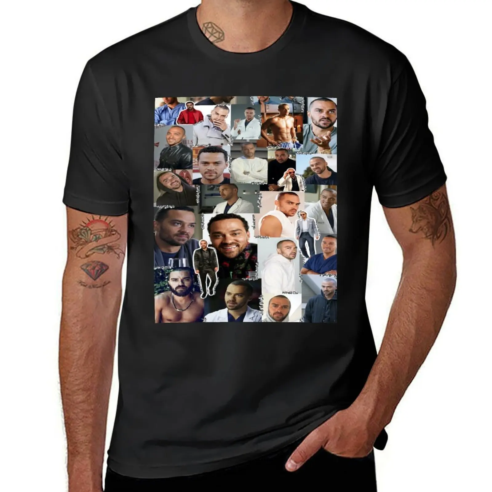 Jackson Avery Collage T-Shirt Sublieme Shirts Grafisch T-Shirt Blouse Heren T-Shirts