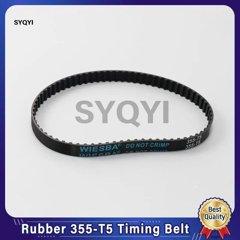 Best Quality Rubber 355-T5 Trapezoid Closed Loop Timing Belt