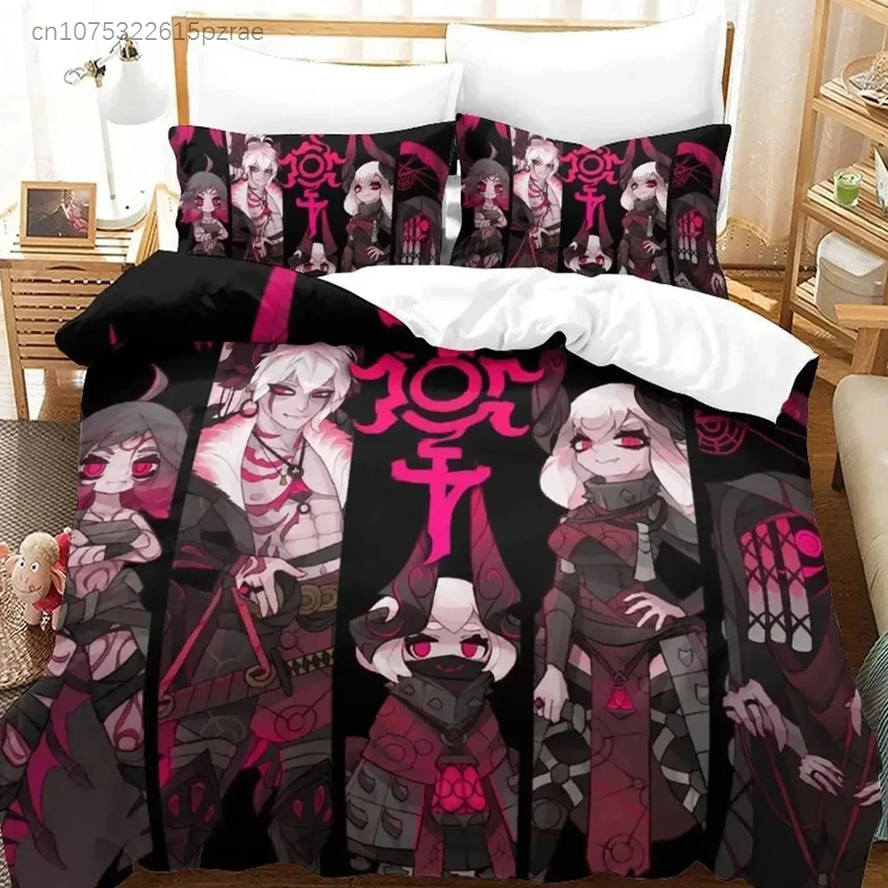 Soulfire Demons Bedding Set Printed Bed Set With Pillowcase Bed Duvet Cover Soft Queen King Size Bedclothes Home